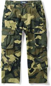 img 3 attached to Phorecys Cotton Combat Trousers 140 Age Boys' Clothing at Pants