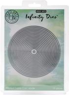 🔍 enhanced seo: hero arts di199 infinity die set - nesting circles logo