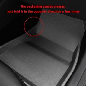 img 2 attached to High-Quality TAPTES Floor Mats for Tesla Model 3 - Waterproof, Anti-Slip, All-Weather Protection - Fits Model 3 2017-2021 - 3 Pieces/Set