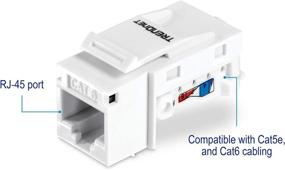 img 1 attached to TRENDnet Cat6 Keystone Jack Termination