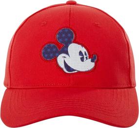 img 1 attached to Disney Baseball Mickey Curved Snap Back