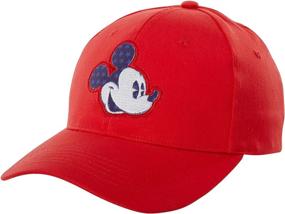 img 4 attached to Disney Baseball Mickey Curved Snap Back