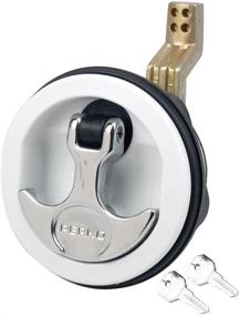 img 1 attached to 🔒 Perko 1091DP1WHT Surface Mount Lock - White: Ensuring Secure and Stylish Access Control