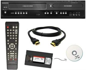 img 2 attached to 📼 Восстановленная запись Magnavox VHS на DVD составной видеомагнитофон с пультом дистанционного управления и портом HDMI