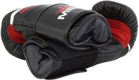 img 1 attached to 🥊 Premium Leather Bag Mitts with Wrist Support: Meister Gel Armor for Optimal Comfort and Protection (12oz - 16oz)