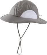 👶 ultimate toddler protection: home prefer bucket hat for boys' accessories logo