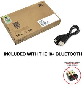 img 3 attached to Rii Bluetooth Touchpad & QWERTY Smartphones for Raspberry