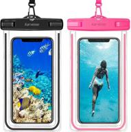 📱 karvense luminous waterproof phone bag: protect your iphone 12 pro max and samsung galaxy in style - 2 pack logo