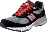 👟 чёрные мужские кроссовки new balance mr993bk для мужчин логотип