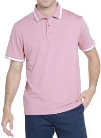 img 4 attached to 👕 Fade Resistant Classic Fit Short Sleeve Shirt in Cotton: Durable and Stylish