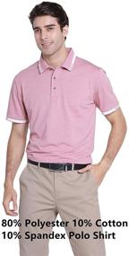 img 3 attached to 👕 Fade Resistant Classic Fit Short Sleeve Shirt in Cotton: Durable and Stylish