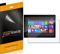 💡 supershieldz (3-pack) anti glare and fingerprint-resistant matte screen protector for microsoft surface windows rt and surface pro (1st gen) logo