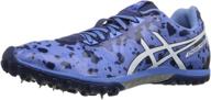 asics women's cross freak 2 cross-country running shoe: optimize performance with lightweight comfort logo