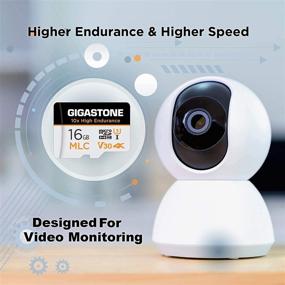 img 2 attached to 📸 Gigastone 16GB 2-Pack MLC Micro SD Card: 10x Endurance for High-Quality 4K Video, Security Cam, Dash Cam, Surveillance - 95MB/s Speed, U3 C10 Compatible