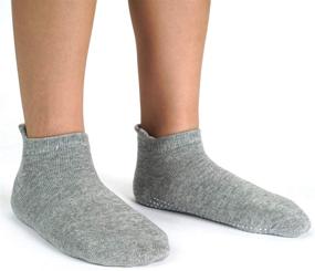img 1 attached to 🧦 Aminson Grip Ankle Athletic Socks for Girls - Clothing