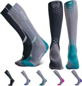 img 4 attached to 🧦 Thirty48 Elite Compression Socks - Graduated 20-30mmHg for Running, Athletic, Flight Sock - Performance & Recovery - For Women & Men