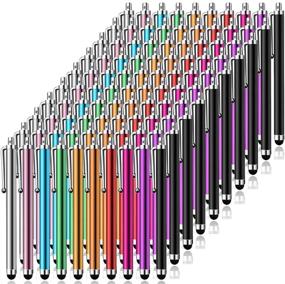 img 1 attached to LIBERRWAY Stylus Pen 100 Pack: Premium Universal Touch Screen Capacitive Stylus Set