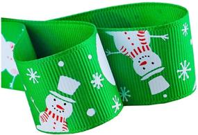 img 3 attached to 🎀 Duoqu Christmas Ribbon 12 Styles - 36 Yards Mixed Size Options (12X3yd, 3/8", 5/8", 1"), Solid and Printed Grosgrain Ribbon Satin Ribbon for Holiday Hair Bows & Gift Wrapping