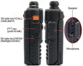 img 2 attached to Black BAOFENG UV-5R Dual Band Two-Way Radio