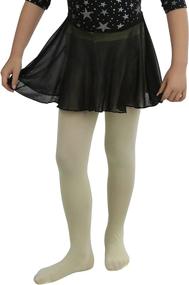 img 2 attached to ToBeInStyle Girls Opaque Tights Orange: Trendy Addition to Girls' Clothing