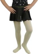 tobeinstyle girls opaque tights orange: trendy addition to girls' clothing logo