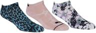 🧦 puma golf- ladies fusion no show socks (3 pack): perfect fit and performance for women golfers logo