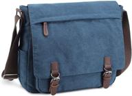 messenger canvas shoulder satchel college laptop accessories in bags, cases & sleeves logo