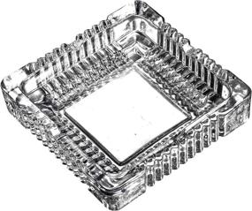 img 2 attached to Amlong Crystal Classic Square Ashtray