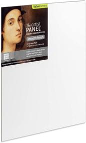 img 4 attached to 🎨 Ampersand APS1114 Wood Gesso Artist Painting Panel: Primed Smooth, 11x14, 1/8 Inch Depth – Enhancing Creative Work with Superior Quality