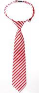 retreez striped woven pre tied boys boys' accessories : neckties logo