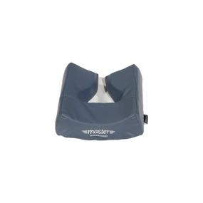 img 2 attached to 🔵 Royal Blue Master Massage Ergonomic Dream Face Cushion Pillow Headrest with Patented Memory Foam