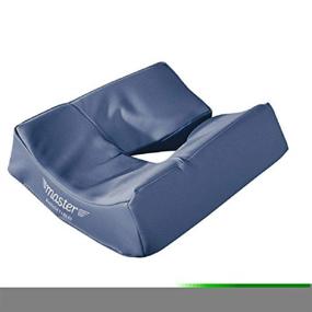 img 4 attached to 🔵 Royal Blue Master Massage Ergonomic Dream Face Cushion Pillow Headrest with Patented Memory Foam