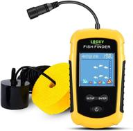 🚤 lucky kayak portable fish depth finder: accurate sonar castable kayak boat fishfinder transducer with lcd display - ffc1108 logo