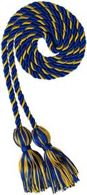 img 1 attached to 🎓 Class Act Graduation 60" Academic Honor Cord in Royal Blue & Gold Braided: Symbolize Achievements with Style