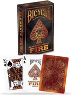 bicycle fire elemental playing cards логотип