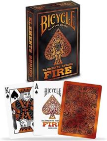 img 4 attached to Bicycle Fire Elemental Playing Cards