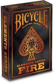 img 3 attached to Bicycle Fire Elemental Playing Cards