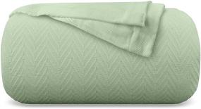 img 4 attached to Comfortica Classics Super Soft Breathable Herringbone Bedding