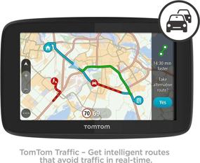 img 1 attached to TomTom Go 520: Умная навигация с GPS, обновлениями трафика, картами мира, Wi-Fi, обменом сообщениями, голосовым управлением и громкой связью.