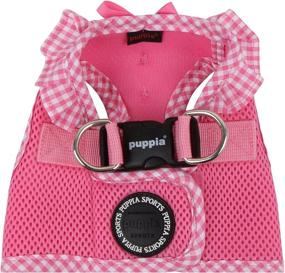img 3 attached to 🐾 Puppia Authentic Vivien Harness B: Style and Safety Combined