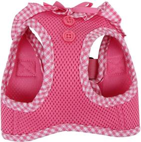 img 2 attached to 🐾 Puppia Authentic Vivien Harness B: Style and Safety Combined