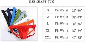 img 3 attached to 💪 YuKaiChen Men's Jockstrap: High-Performance Low-Rise Athletic Support Underwear Briefs