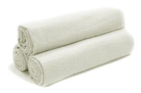 img 1 attached to 🐸 Tadpoles Organics Pack of 3 White Flannel Receiving Blankets, 30x30x1 Inch