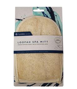 img 2 attached to 🛀 Invigorate and Exfoliate with the Hydrea London Organic Egyptian Loofah Bath Mitt LMT1