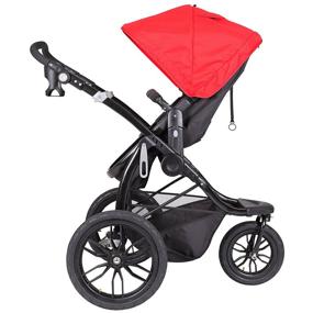 img 3 attached to 👶 Baby Trend Manta Snap Gear Jogger Stroller in Lava Color