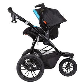 img 1 attached to 👶 Baby Trend Manta Snap Gear Jogger Stroller in Lava Color