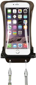 img 4 attached to 📱 AquaVault Waterproof Floating Smart Phone Case & Money Pouch - 100% Secure, Fits All Phones, Premium Heavy Duty PVC for Enhanced Drop Protection, Adjustable Neck Strap Included