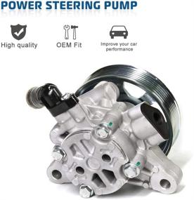 img 3 attached to 2008-2012 Honda Accord 2.4L Power Steering Pump - Direct Replacement #21-5495 for Improved Power Assist