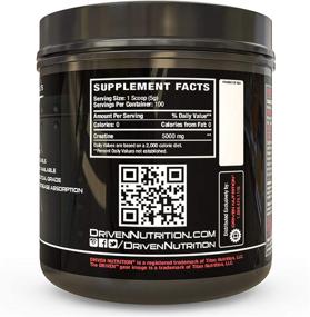img 3 attached to Driven Nutrition Nutrition Micronized Creatine 500Gm
