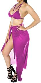 img 3 attached to Stylish Kisscynest Women's Straps Coverup Swimsuit: Trendy Clothing and Beachwear